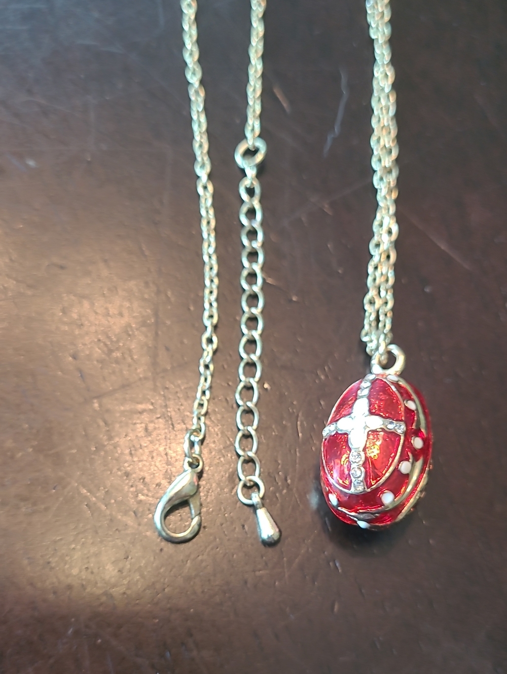 Egg Pendant Necklace